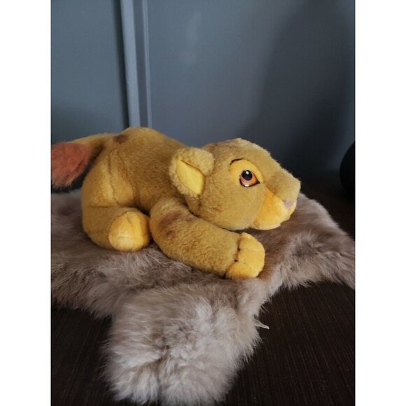 Disney Store‎ Plush Crouching Simba Cub The Lion King Stuffed Toy Animal - Picture 4 of 6